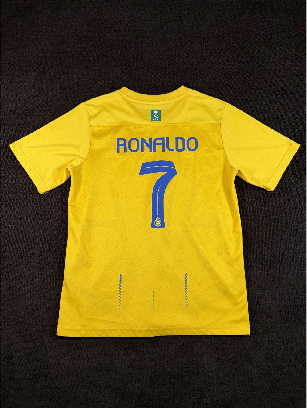 Nike Al Nassr Football Club Yellow Jersey